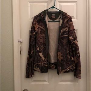 Camo Zip Up